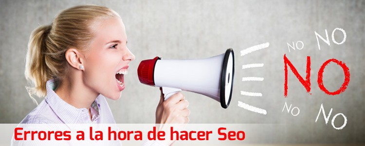 Errores del SEO