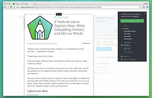 Evernote Web Clipper.